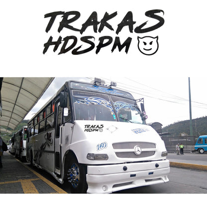 Calcomanía Trakas Hdspm Sticker Universal Decorativo Auto
