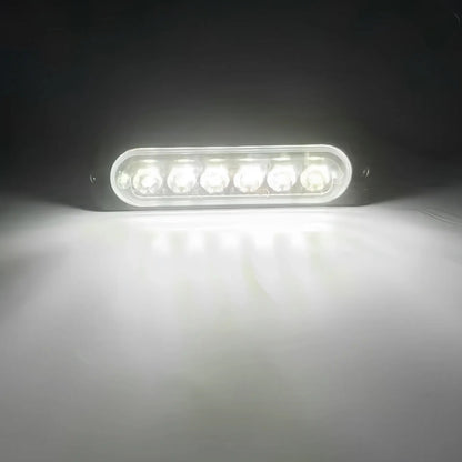 Par Faro Led Patrulla Barra Lateral Estrobo Moto Auto