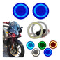 Aro Led Doble Eyes Anillo Auto Moto Faro 60mm Brillante Par