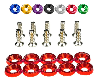 Tornilleria Motor Jdm Fender Decorativo Washer Tuning Header