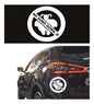 Calcomania No Subo Gordas Sticker Universal Decoractivo Auto