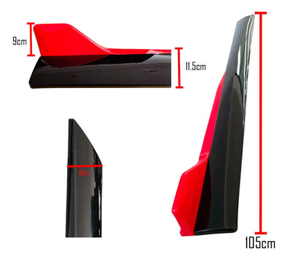 Vista Escalon Lateral 105cm Faldon Universal 2pzs Filo Color