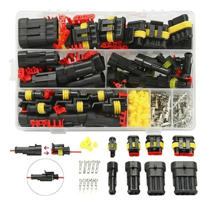 Conector Impermeable Automotriz 1-4 Pines 352 Pz Terminales