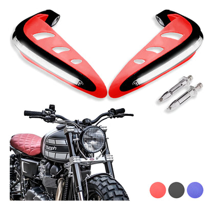 Cubre Puños Moto Hueco Luz Led Handguard Universal Protector