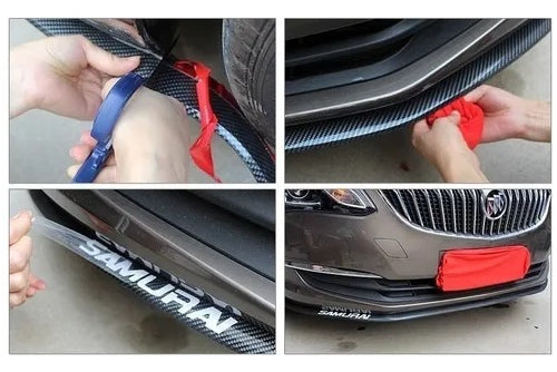Lip Universal Spoiler Samurai Facia Faldon Flexible Estribo