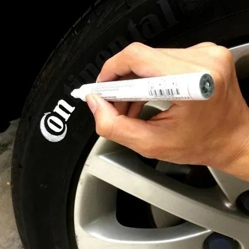 Plumon Marcador Llanta 1 Pz Sport Letras Auto Moto Tunning