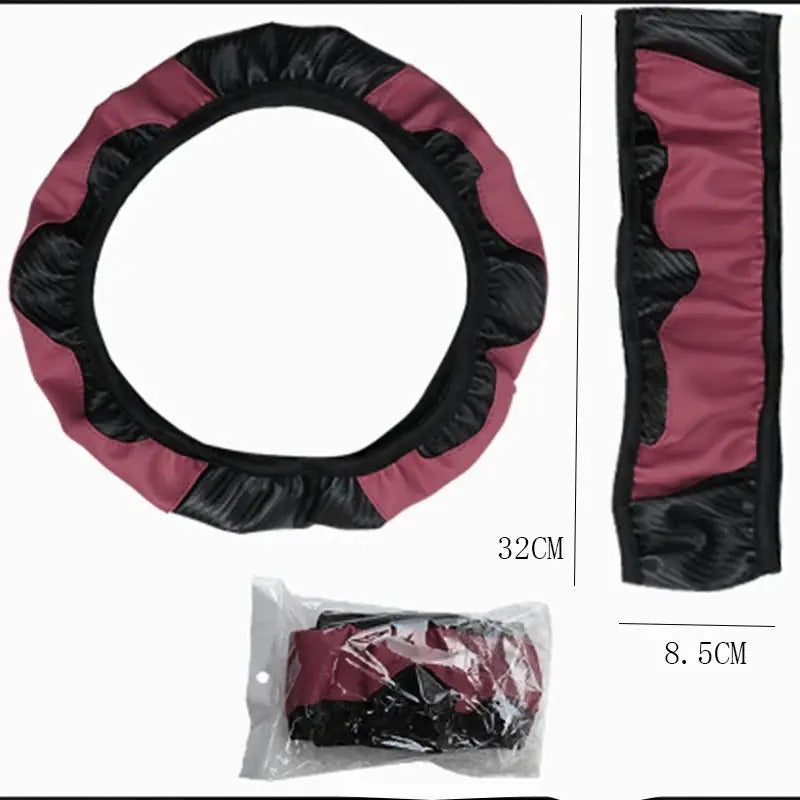 Funda Cubre Volante Deportivo Protector Antiderrapante Auto