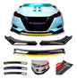 Lip Splitter Delantero Filo Color Facia Auto Deportivo Frontal 4pz