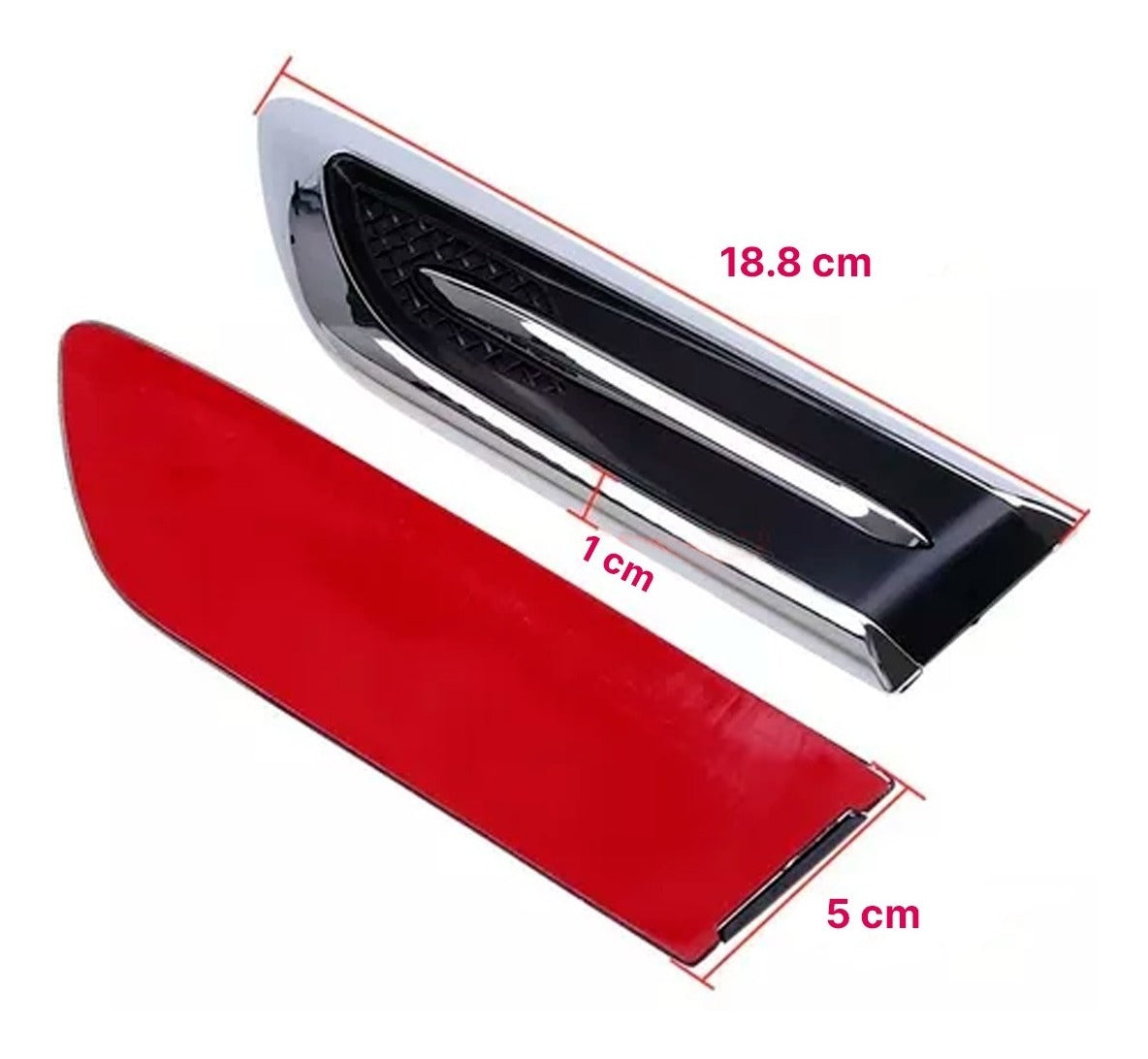 Simulador Toma Aire Decorativa Cofre Salpicadera Universal