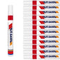 12 Piezas Plumon Pintura Marcador Llanta Letra Moto Carro