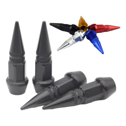 4pzs Picos Pivote Cubre Válvula Alumini 4.5cm Auto Moto Bici