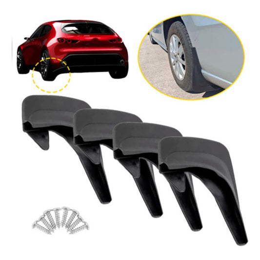 4 Loderas  Guarda Fango Barro Deportiva Auto Universal