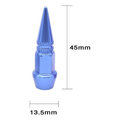4pzs Picos Pivote Cubre Válvula Alumini 4.5cm Auto Moto Bici