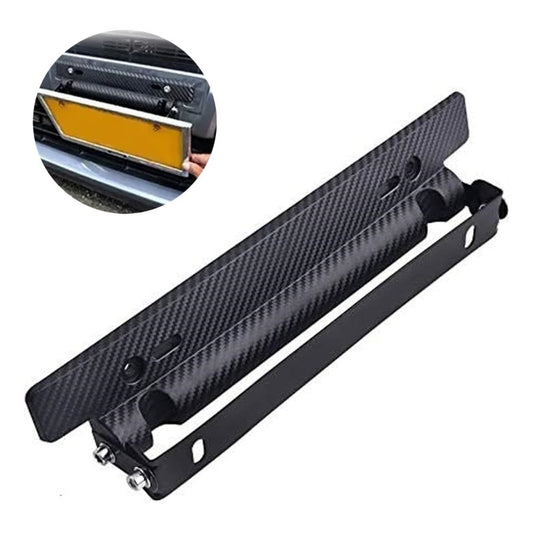 Porta Placa Universal Doble Ajuste Posiciones Matricula Jdm