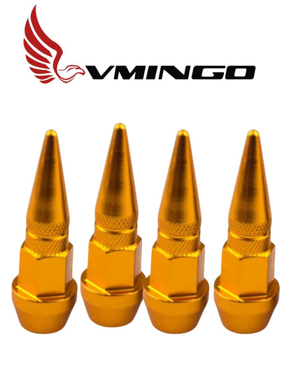4pzs Picos Pivote Cubre Válvula Alumini 4.5cm Auto Moto Bici