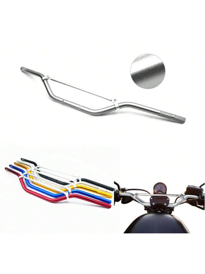 Manubrio Metalico Moto Universal Deportivo Aluminio 1 Pz