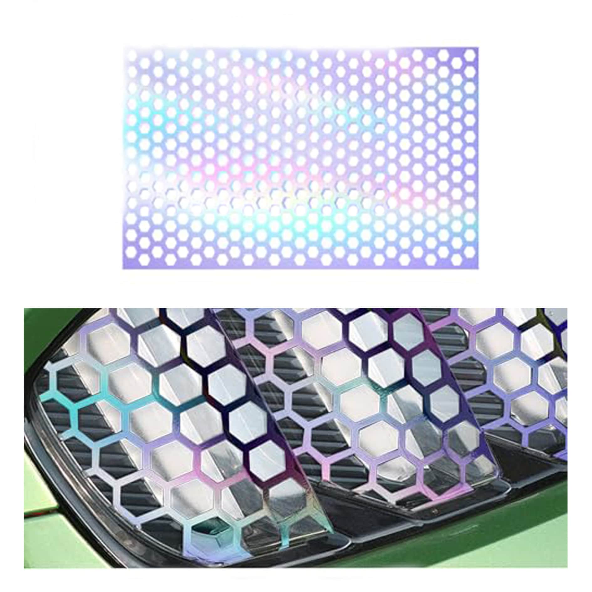 Sticker Calavera Faro Panal Hexagono Universal