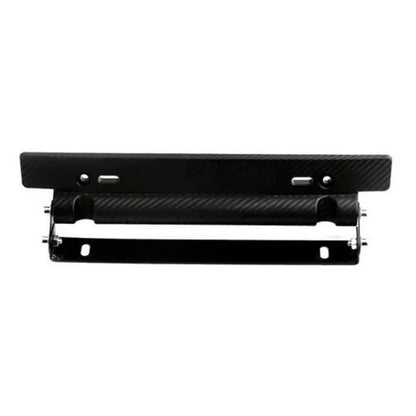 Porta Placa Universal Doble Ajuste Posiciones Matricula Jdm