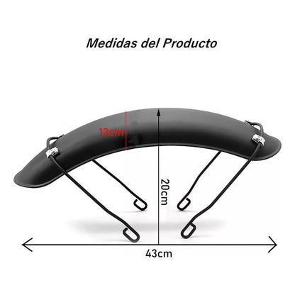 Salpicadera Delantera Universal Moto Llanta 16-18