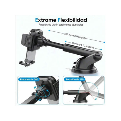 Soporte Universal Celular para Carro 3 en 1
